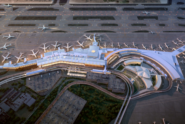 rendering of JFK terminal 6